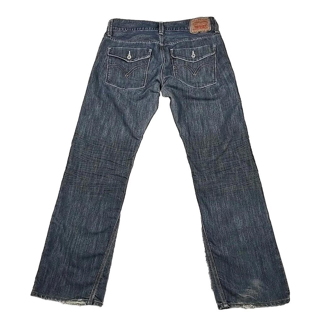 Levi's Men Jeans 33x30 Blue 514 Slim Straight Denim